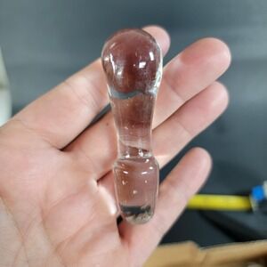 Round Glass Bottle Decanter Stopper Topper Replacement Clear